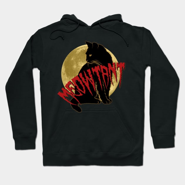 Funny Halloween meowtant cat Hoodie by PincGeneral